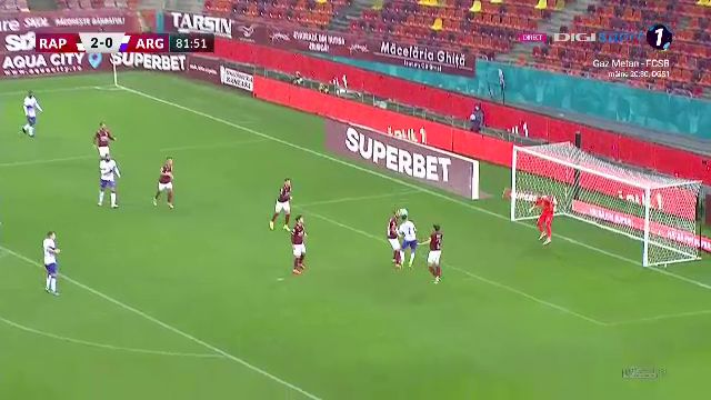Rapid - FC Argeș 2-0 | Stahl și Albu au rezolvat meciul în primele 12 minute! Giuleștenii, din nou, pe loc de playoff_13