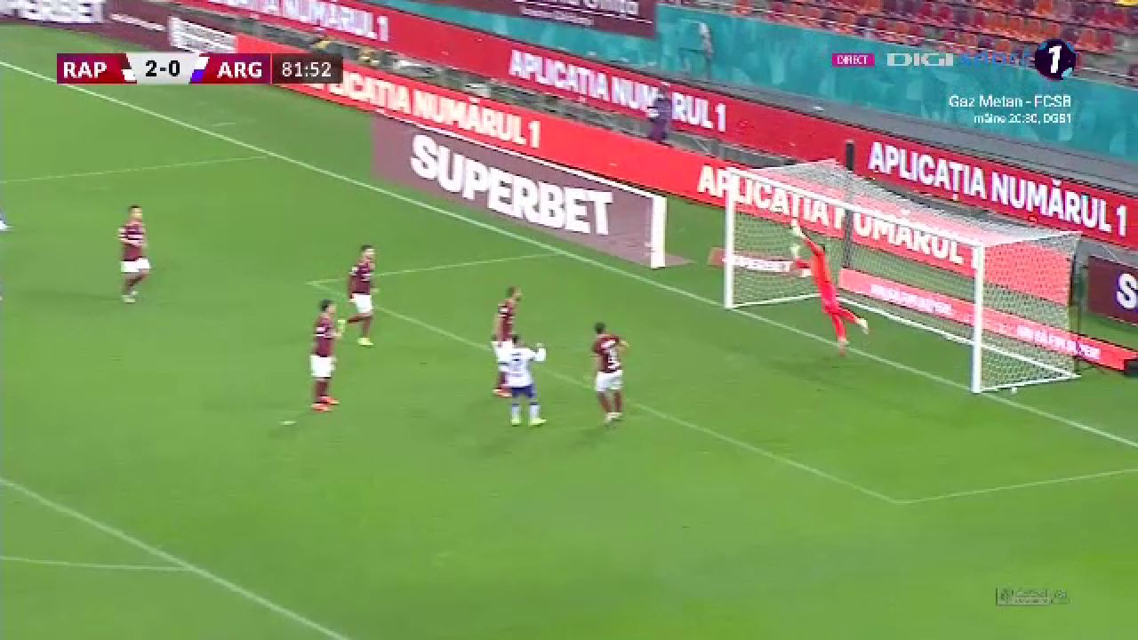Rapid - FC Argeș 2-0 | Stahl și Albu au rezolvat meciul în primele 12 minute! Giuleștenii, din nou, pe loc de playoff_14
