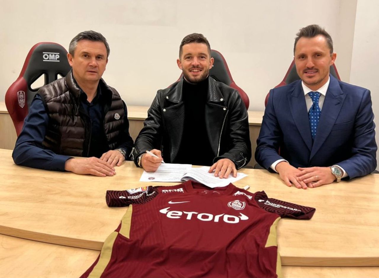 OFICIAL | Sergiu Buș a semnat contractul cu CFR Cluj! Pe ce perioadă va îmbrăca tricoul ardelenilor _4