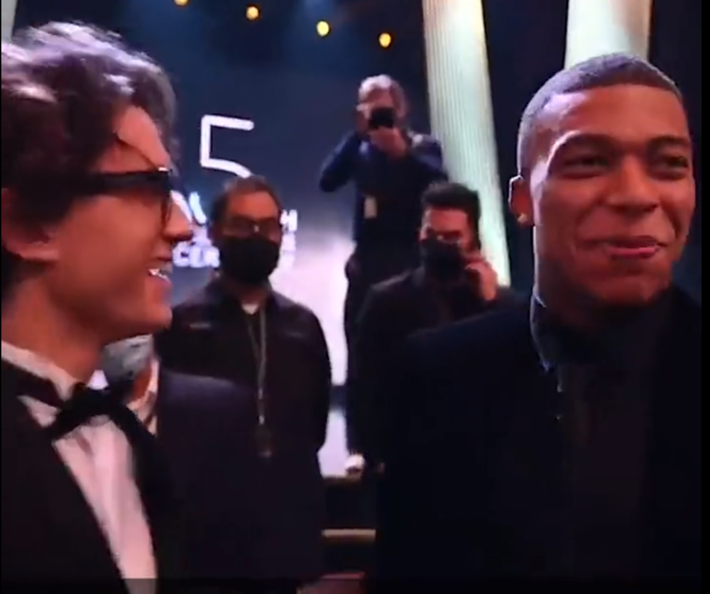 'Spider-Man' și Mbappe, întâlnire de gradul 0! Actorul i-a spus francezului cu ce echipă să semneze. Reacția virală a atacantului_13