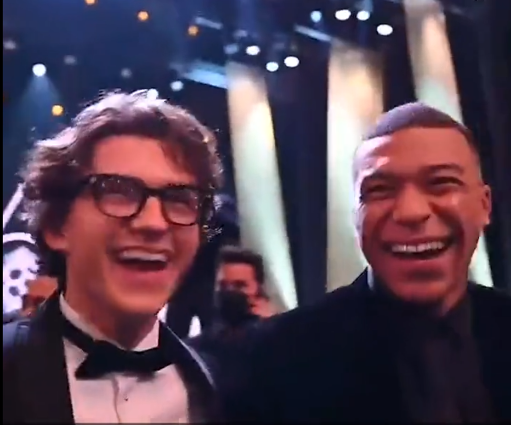 'Spider-Man' și Mbappe, întâlnire de gradul 0! Actorul i-a spus francezului cu ce echipă să semneze. Reacția virală a atacantului_14