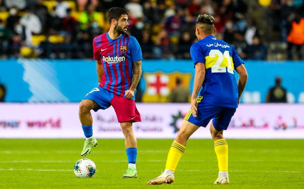 Barcelona a pierdut Maradona Cup cu Boca! Dani Alves a debutat pentru catalani, iar puștiul convocat în premieră de Xavi a înscris_6