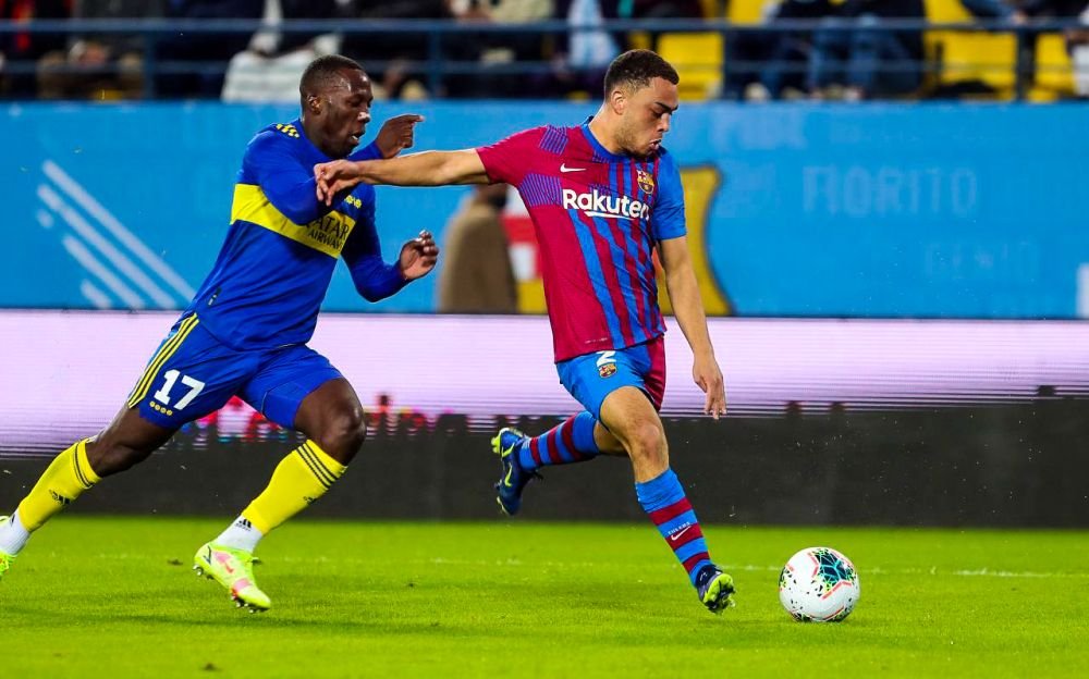 Barcelona a pierdut Maradona Cup cu Boca! Dani Alves a debutat pentru catalani, iar puștiul convocat în premieră de Xavi a înscris_7