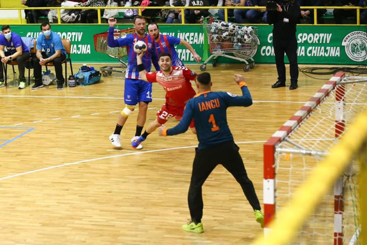 Dinamo a desființat-o pe Steaua în derbiul handbalului românesc. Victorie la scor obținută de „dulăi”_7