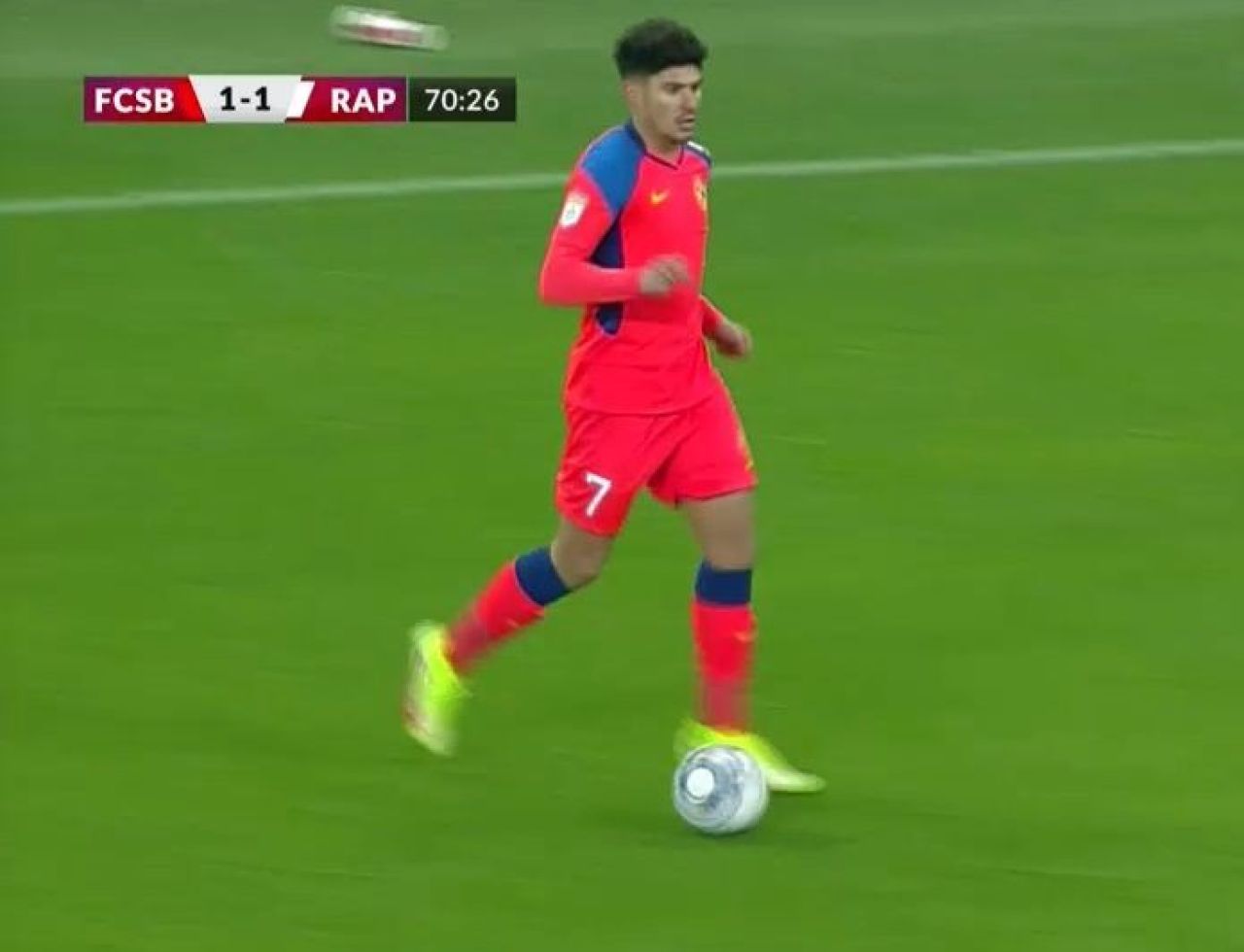 Florinel Coman s-a întors după 114 zile de pauză! Toni Petrea l-a aruncat în luptă la FCSB - Rapid_1