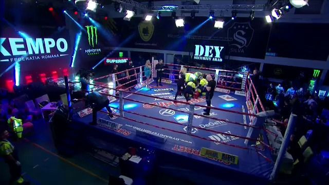 Accidentare HORROR în gala lui Moroșanu! Serghei Zanosiev și-a rupt piciorul_2