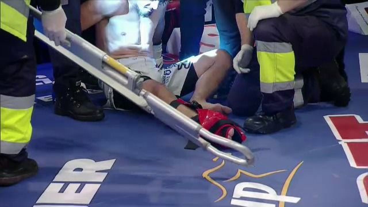 Accidentare HORROR în gala lui Moroșanu! Serghei Zanosiev și-a rupt piciorul_5