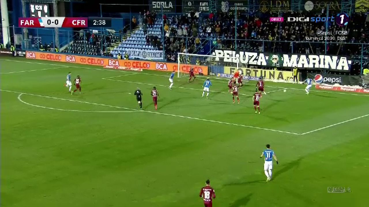 Farul - CFR Cluj 0-2 | Farul cu ocaziile, CFR-ul cu golurile! Clujenii o lasă pe FCSB la 8 puncte în spate _5