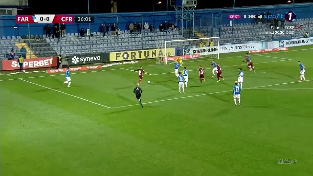 Farul - CFR Cluj 0-2 | Farul cu ocaziile, CFR-ul cu golurile! Clujenii o lasă pe FCSB la 8 puncte în spate _11