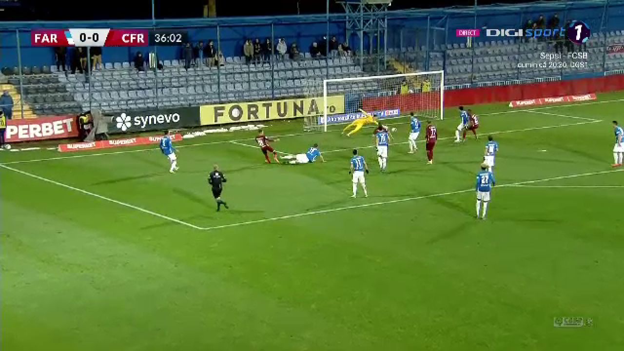 Farul - CFR Cluj 0-2 | Farul cu ocaziile, CFR-ul cu golurile! Clujenii o lasă pe FCSB la 8 puncte în spate _12