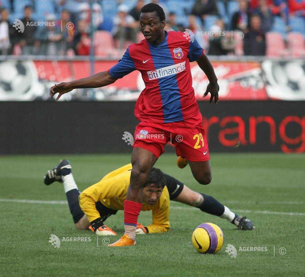 Moment inedit cu atacantul de la FCSB care 