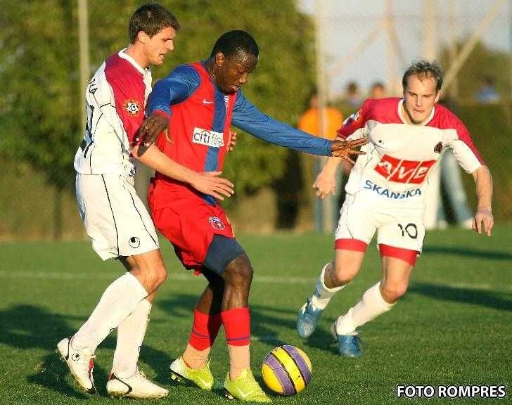Moment inedit cu atacantul de la FCSB care 