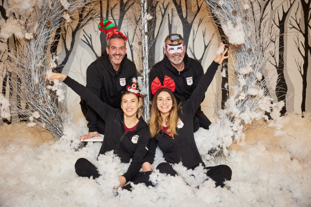 Handbalistele de la Rapid, pictorial inedit de Crăciun. Anunțul făcut de Oana Manea_3