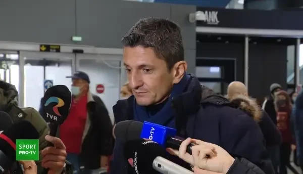 Răzvan Lucescu, deranjat în momentul în care a fost întrebat de întâlnirea cu Burleanu: „Nu e treaba voastră!”
