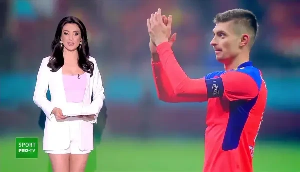 Florin Tănase a primit cel mai dulce cadou de la soția sa! Cum a fost surprins căpitanul FCSB-ului