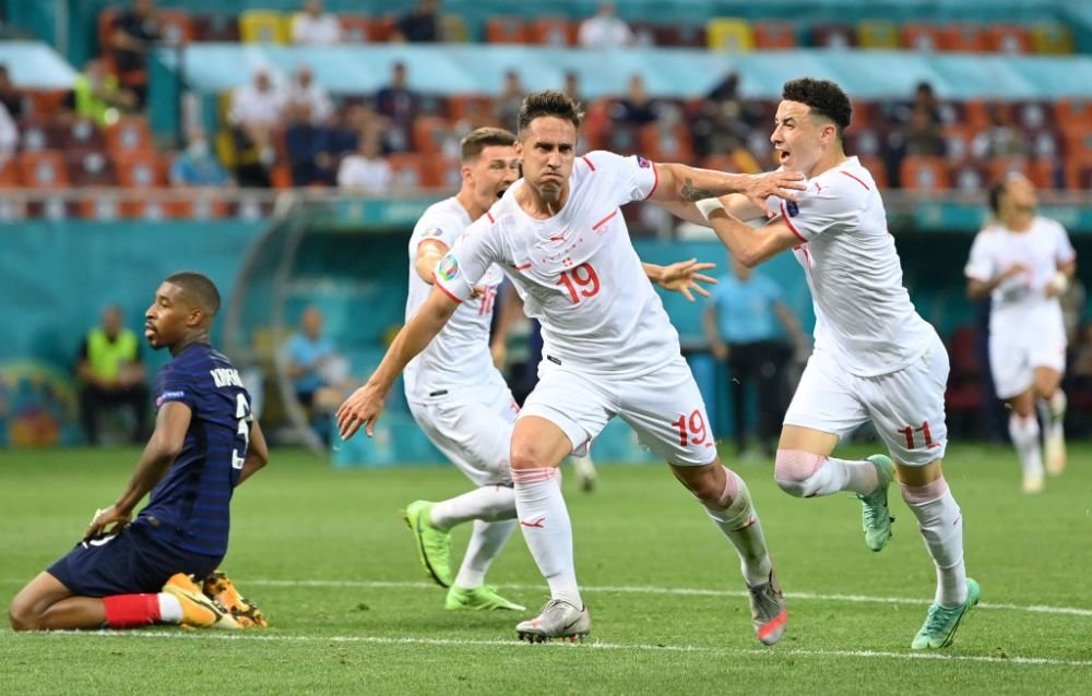 Franța - Elveția, cel mai spectaculos meci de la EURO 2020, s-a jucat &icirc;n Rom&acirc;nia!
