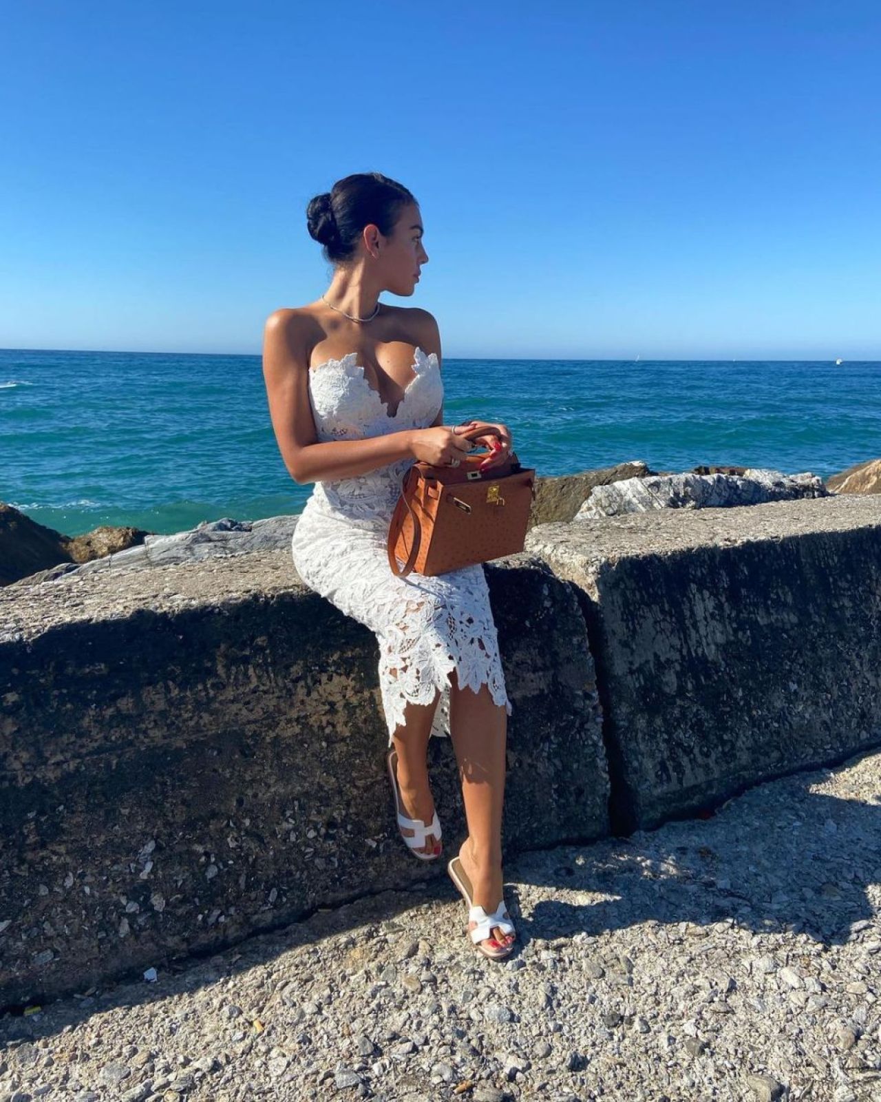 Primele imagini cu Georgina Rodriguez după ce a anunțat că va avea și gemeni _21