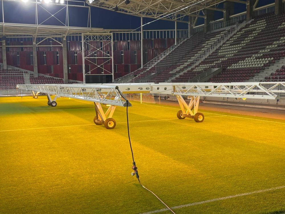 Imagini de senzație din Giulești! A avut loc vizita oficială cu ocazia încheierii lucrărilor la stadion _2