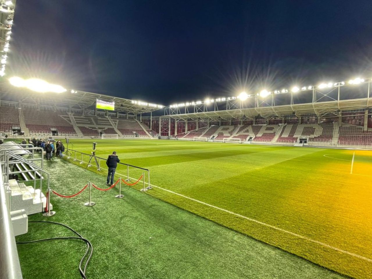 Imagini de senzație din Giulești! A avut loc vizita oficială cu ocazia încheierii lucrărilor la stadion _3