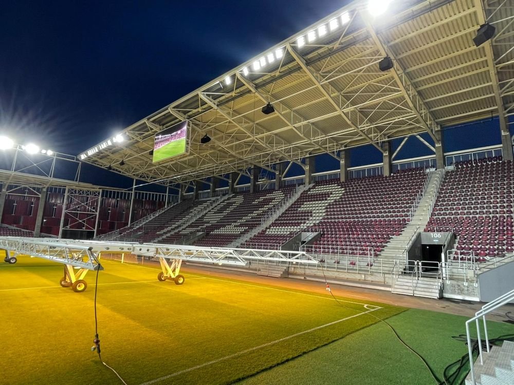 Imagini de senzație din Giulești! A avut loc vizita oficială cu ocazia încheierii lucrărilor la stadion _4