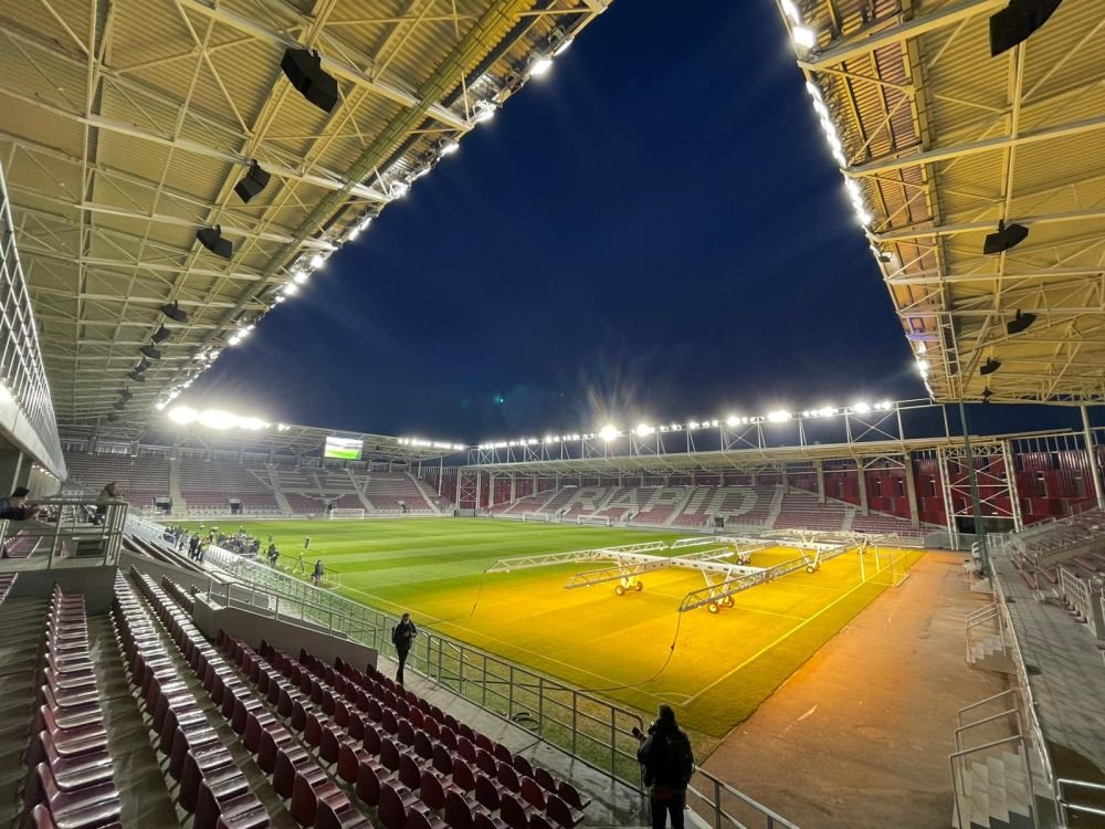 Imagini de senzație din Giulești! A avut loc vizita oficială cu ocazia încheierii lucrărilor la stadion _6