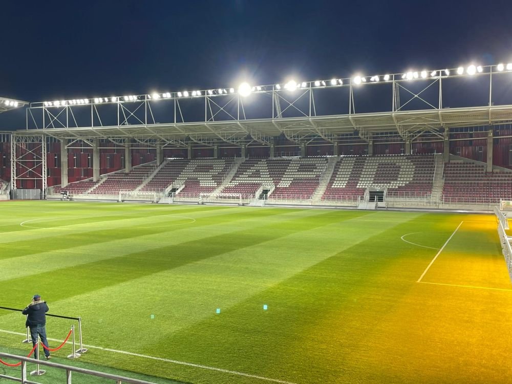 Imagini de senzație din Giulești! A avut loc vizita oficială cu ocazia încheierii lucrărilor la stadion _7