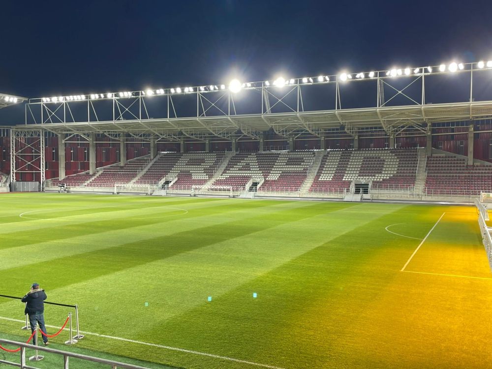 Imagini de senzație din Giulești! A avut loc vizita oficială cu ocazia încheierii lucrărilor la stadion _7
