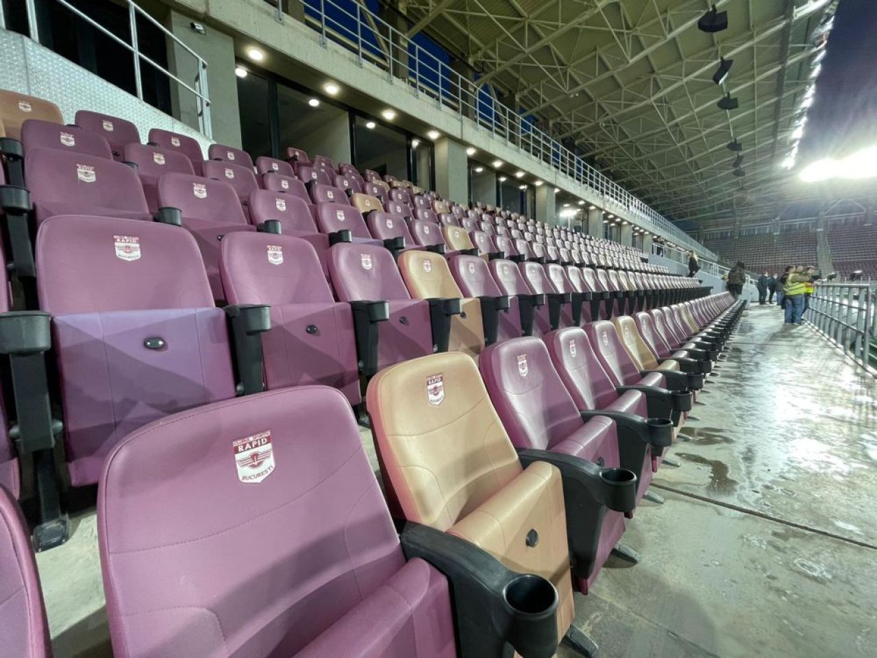 Imagini de senzație din Giulești! A avut loc vizita oficială cu ocazia încheierii lucrărilor la stadion _9