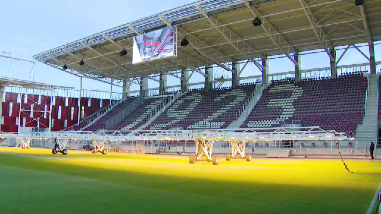 Imagini de senzație din Giulești! A avut loc vizita oficială cu ocazia încheierii lucrărilor la stadion _14