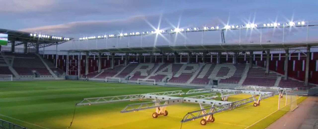 Imagini de senzație din Giulești! A avut loc vizita oficială cu ocazia încheierii lucrărilor la stadion _18