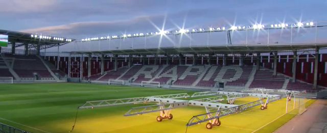 Imagini de senzație din Giulești! A avut loc vizita oficială cu ocazia încheierii lucrărilor la stadion _18