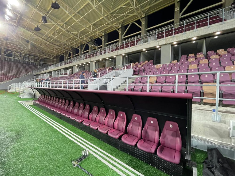 Imagini de senzație din Giulești! A avut loc vizita oficială cu ocazia încheierii lucrărilor la stadion _29