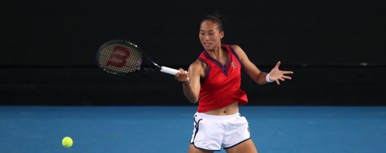 Puștoaica de 19 ani din China a făcut o declarație superbă despre Simona Halep, înaintea meciului direct din semifinale_15