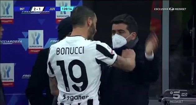 O să te omor! . Momente tensionate la partida din Supercupa Italiei dintre Inter și Juventus&nbsp;