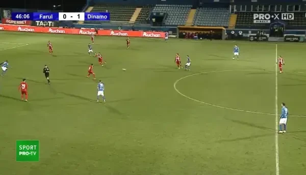 Farul - Dinamo 1-1! Betancor restabilește egalitatea după o deviere de efect a lui Omoh