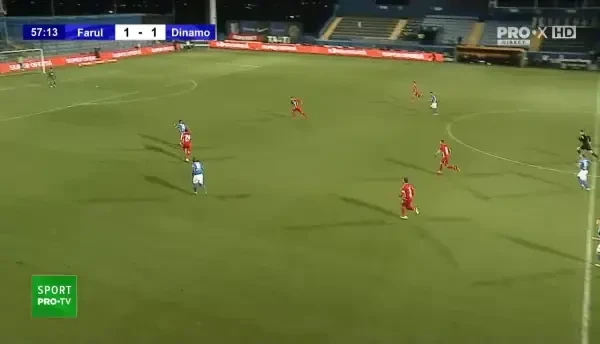 Farul - Dinamo 2-1! Betancor duce gazdele în avantaj după o gafă a lui Fara