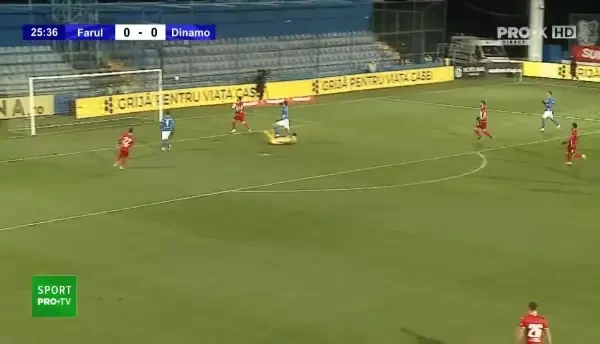Farul - Dinamo 2-2! Goluri spectaculoase în cel mai tare amical al iernii disputat în România