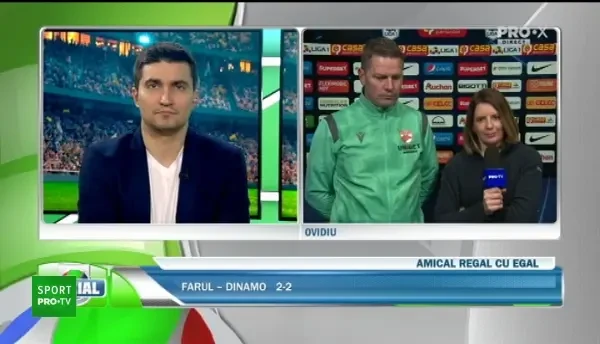 Stoican vede părțile bune după Farul - Dinamo 2-2! Ce se întâmplă cu jucătorul testat în amical