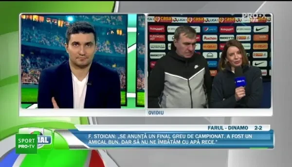 „Un meci foarte bun!” Hagi, mulțumit după remiza cu Dinamo din primul amical al anului! Ce a spus antrenorul Farului despre negocierile Federației cu Boloni