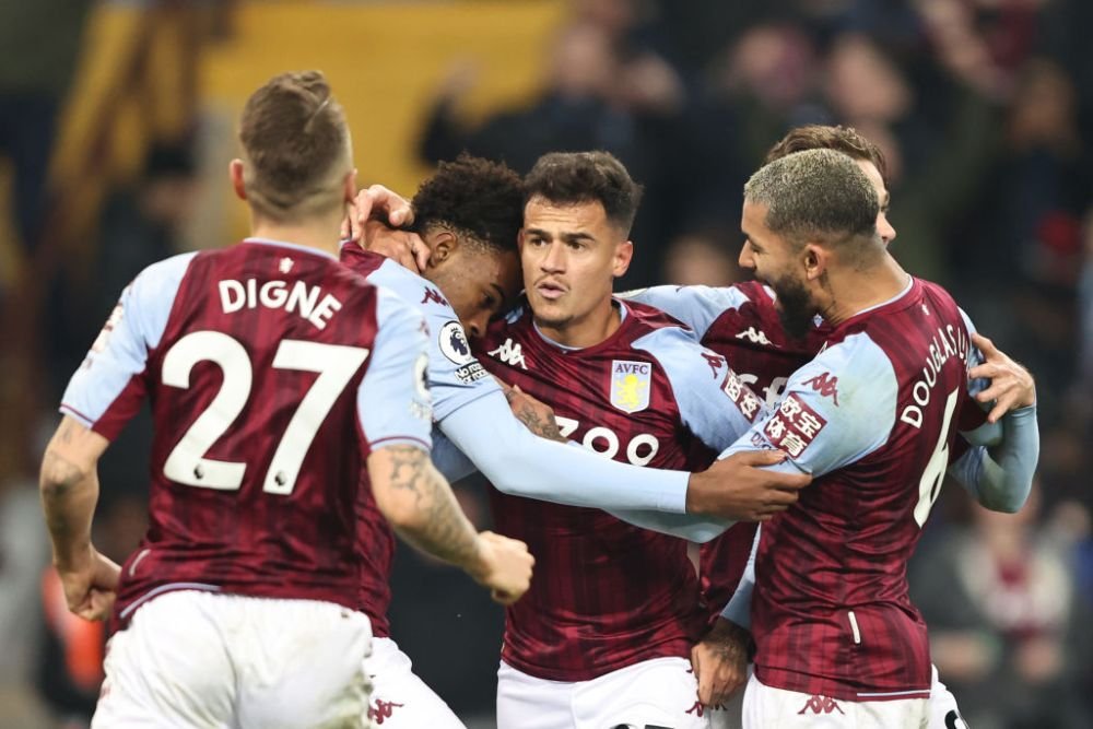 Barca, cine?! Coutinho, debut stelar în tricoul lui Aston Villa! Assist și gol în meciul cu United_10