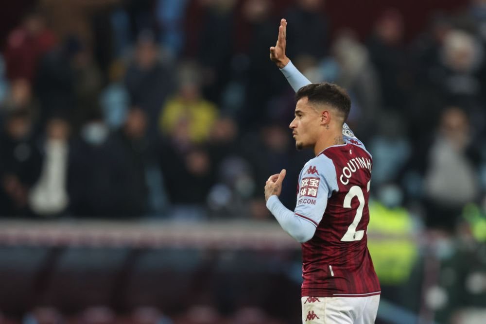 Barca, cine?! Coutinho, debut stelar în tricoul lui Aston Villa! Assist și gol în meciul cu United_11