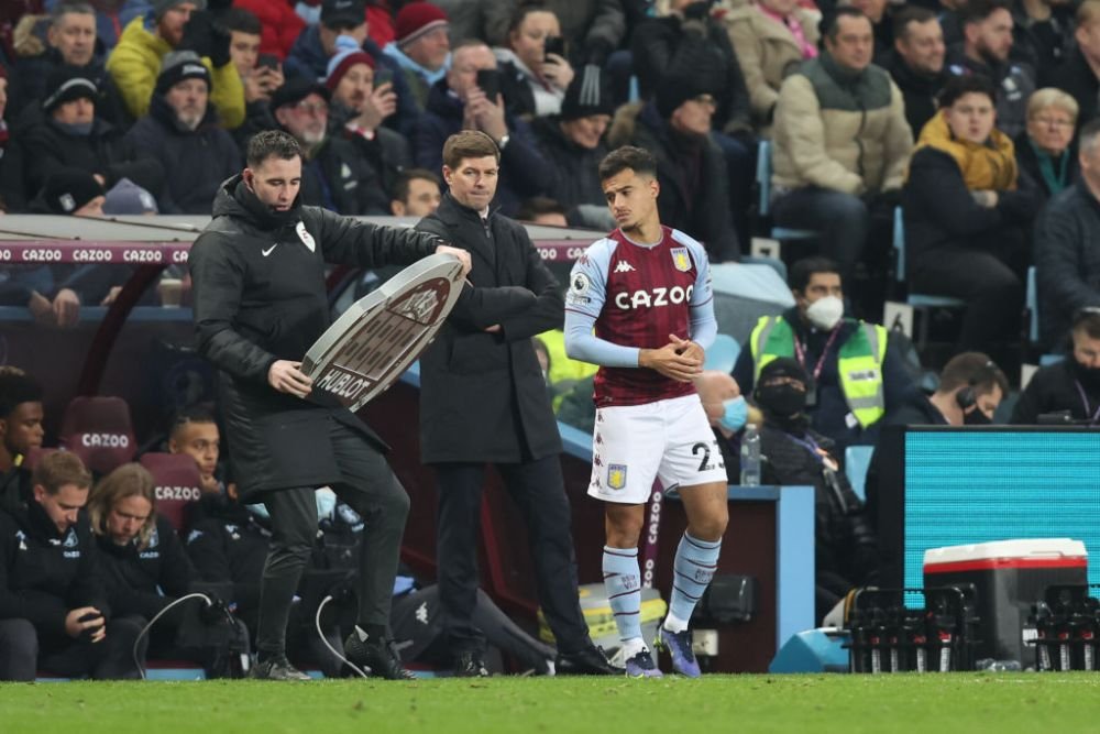 Barca, cine?! Coutinho, debut stelar în tricoul lui Aston Villa! Assist și gol în meciul cu United_18