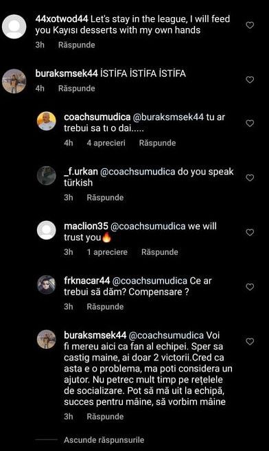 Șumudică nu s-a mai abținut: