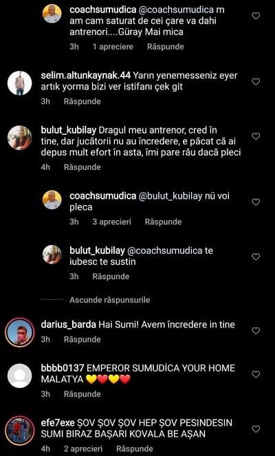 Șumudică nu s-a mai abținut: 