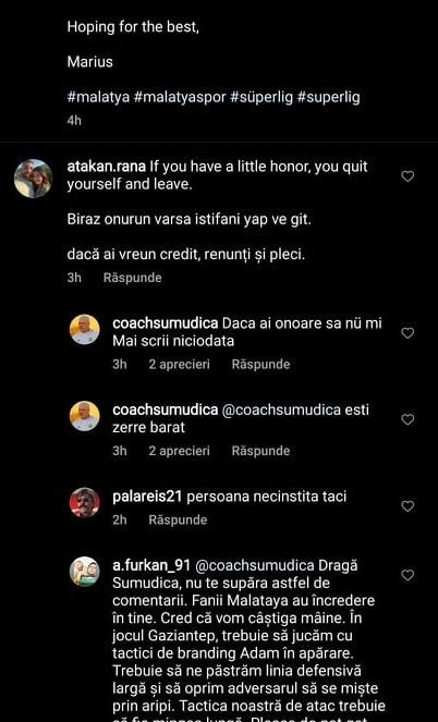 Șumudică nu s-a mai abținut: 