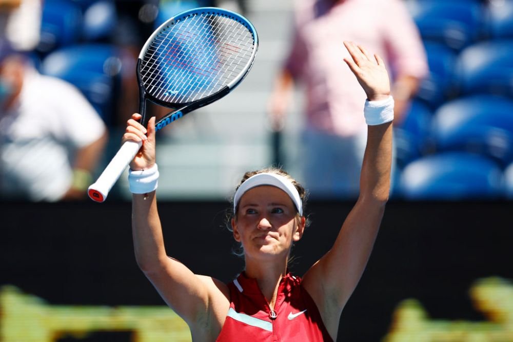 Azarenka a umilit-o pe Svitolina, scor 6-0, 6-2 și s-a prezentat la conferința de presă cu copilul în brațe_5