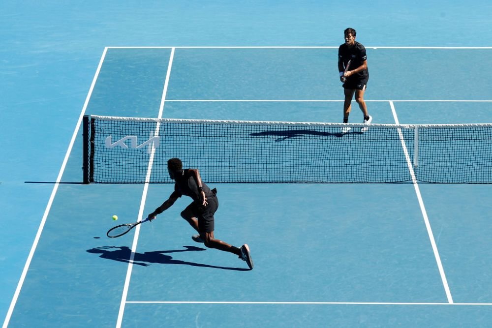 „Black Panther” Monfils, în forma carierei, la 35 de ani: tenismenul francez, show și calificare în optimi la AO 2022_11