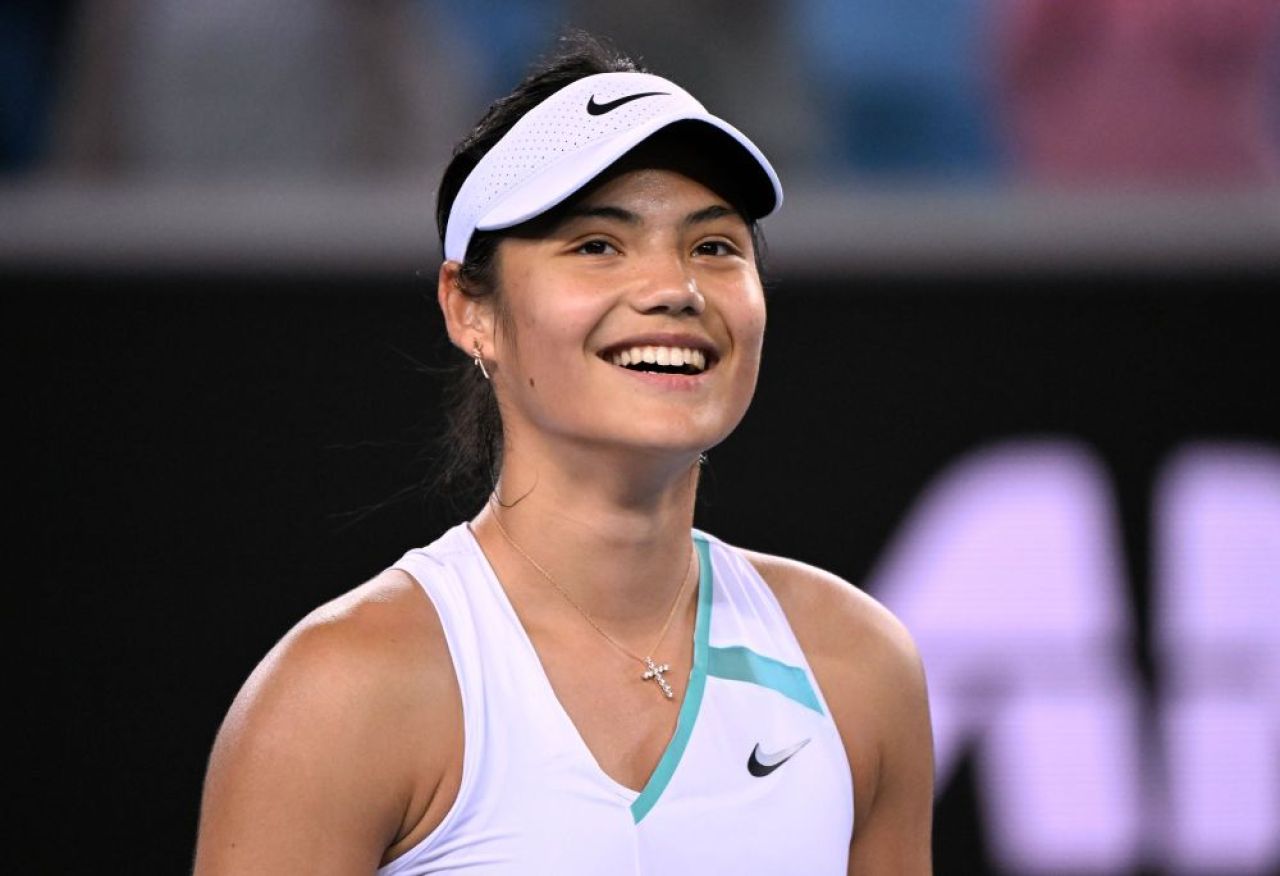 Cum a răspuns Emma Răducanu când a fost întrebată dacă ar fi putut să o învingă pe Simona Halep la AO 2022_8