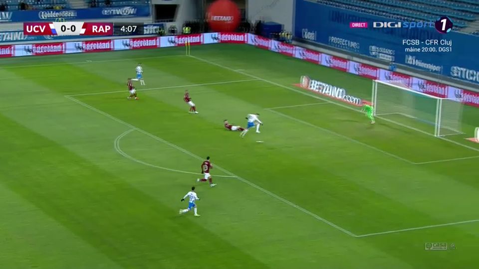 Universitatea Craiova - Rapid 1-0 | Victorie pentru olteni în primul meci al anului! Koljic a înscris singurul gol _5