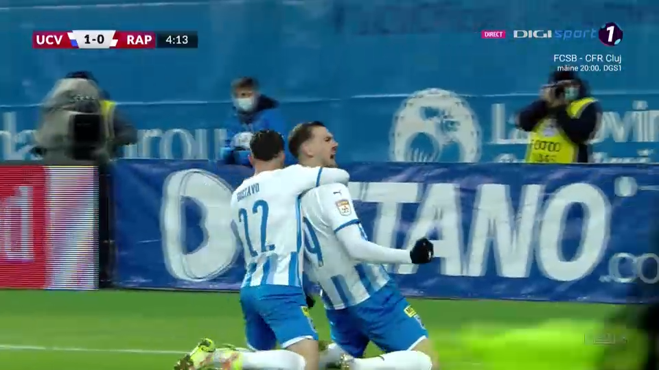 Universitatea Craiova - Rapid 1-0 | Victorie pentru olteni în primul meci al anului! Koljic a înscris singurul gol _6